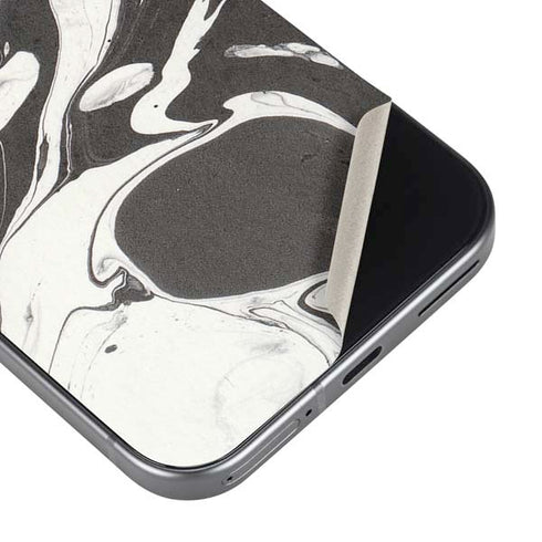 Marbleized Black Pixel 9 Pro XL Skin